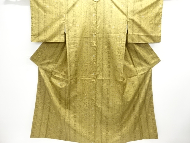 JAPANESE KIMONO / OSHIMA TSUMUGI / FLOWER & BIRD 